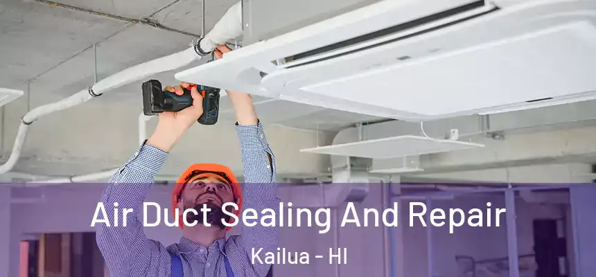 Air Duct Sealing And Repair Kailua - HI